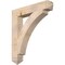 Ekena Millwork Thorton Arts & Crafts Smooth Bracket, Douglas Fir, 5 1/2"W x 34"D x 38"H BKT06X34X38THR03SDF - alternate 1